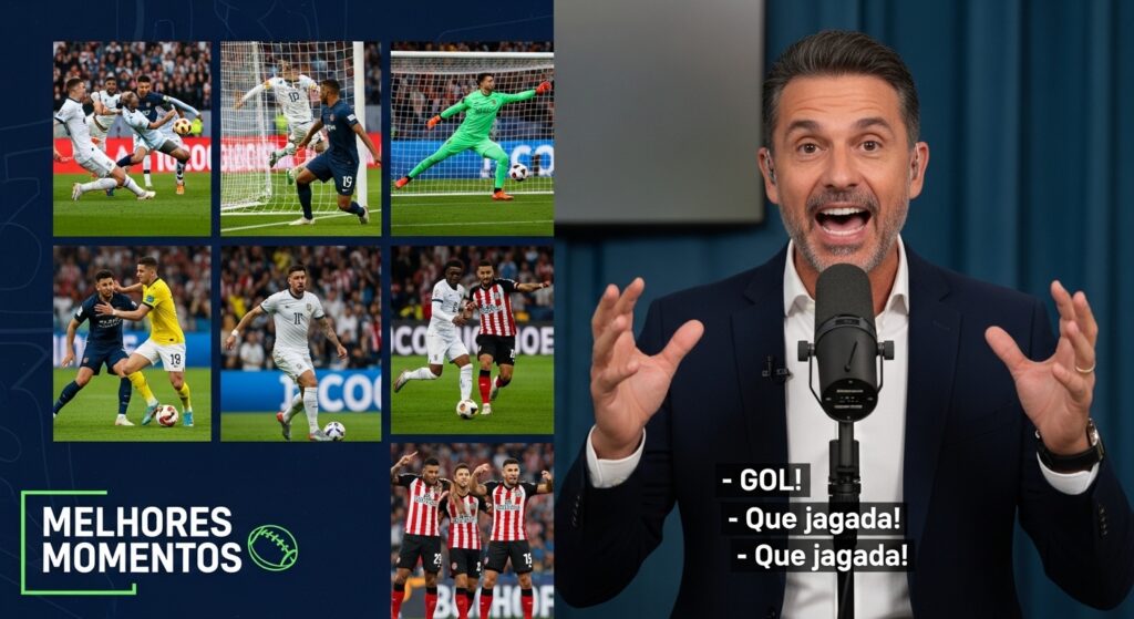 assistir e destaques do futebol