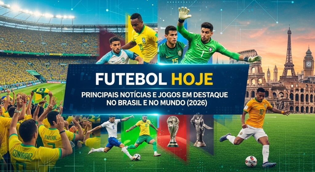 Futebol Hoje: Principais Notícias e Jogos em Destaque no Brasil e no Mundo (2026)