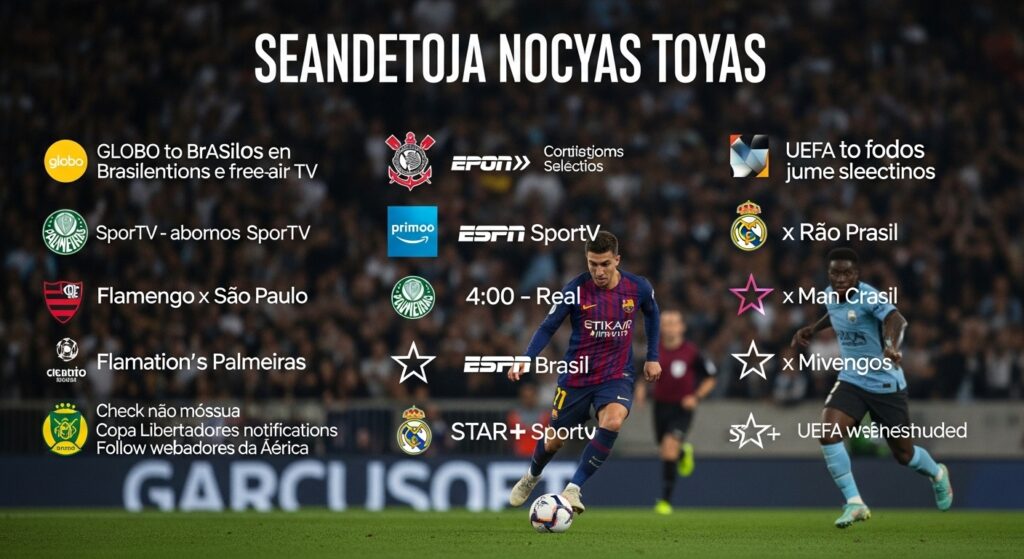 Onde Assistir Jogos de Hoje Ao Vivo (2026)