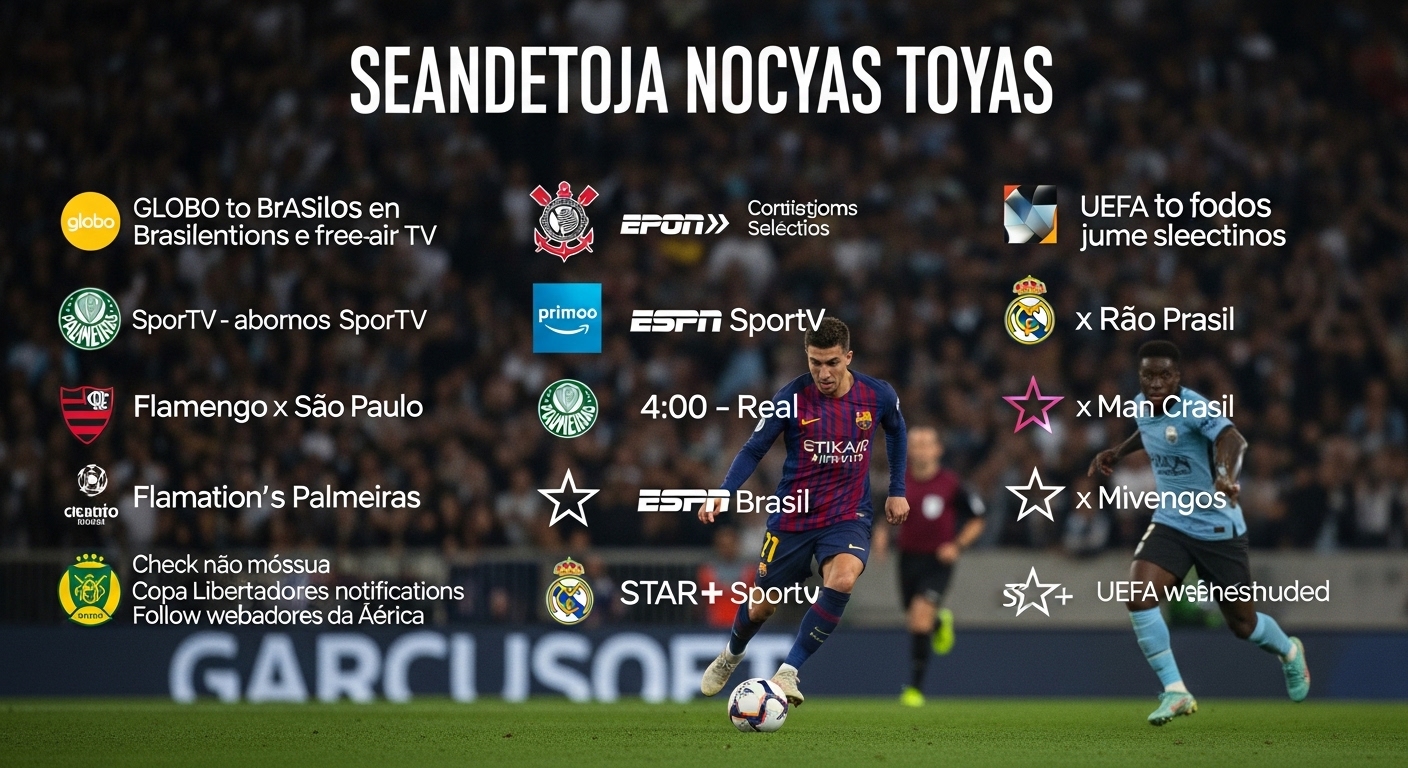 Onde Assistir Jogos de Hoje Ao Vivo (2026)