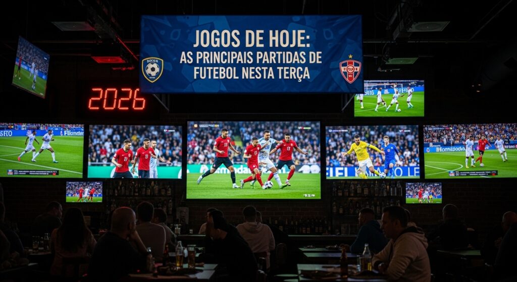 Jogos de Hoje: Confira os Principais Confrontos desta Terça (2026)